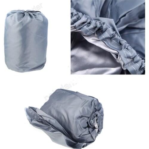 HOT SELL 17-19ft Beam Waterproof 210D Boat cover Newly Speedboat Protected Trailerable Cover GREY