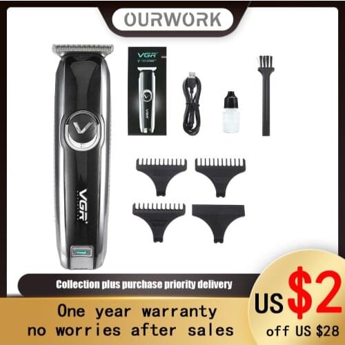 Man`s Hair Clipper 0 Cutter Summer Head Oil Engraving USB Electric Lithium Battery Super Long Life Noise Reduction Design