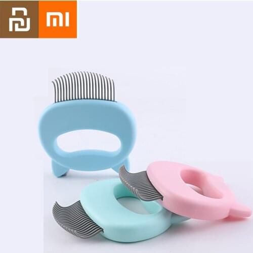 Xiaomi Pet Shell Shaped Massage Brush Handle Pet Grooming Massage Tool To Remove Loose Hairs For Cats Pets Grooming Tools YOUPIN