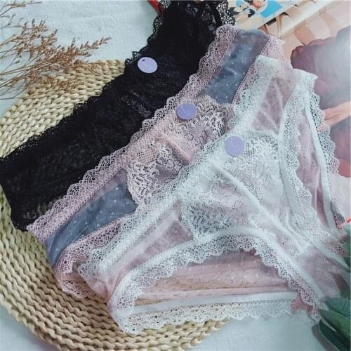 Crotch High Waist Soft Panties Lotes Al Por Mayor Sale Culotte Sexy Underwear Women Hot Bikini 2021 Lace Briefs Solid NK573