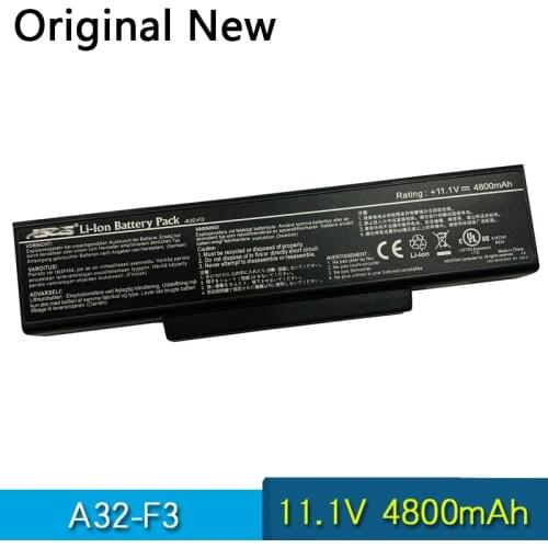 NEW Original A32-F3 A33-F3 Laptop Battery For ASUS F2 F3 F3E F3H F3J F3Q F3JA F3JM F3JC F3SR F3SE F3C F3KE F3JP F3JF M51V M5S