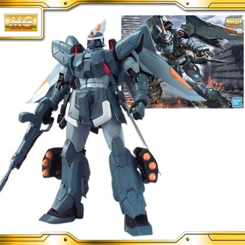 Original Bandai Gundam Mg 1/100 Zgmf-1017 Mobile Ginn Seed Gundam Model Assembled Anime Action Figure Toys