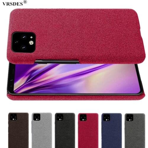Luxury Febric Antiskid Case For Goolgle Pixel 4 4a 3 3a XL 2 Coque Cloth Texture Fit Cover For Pixel 4A 4xl 3axl 3xl 4 3 Funda