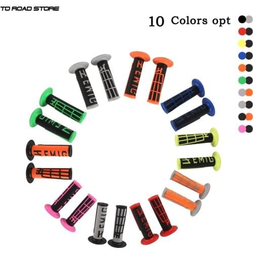 Silicon 7/8'' 22mm Universal Grips EMIG Grip Handle MX Grip Hand For CRF YZF KXF SXF SSR SDG BSE Dirt Pit Bike Motorcycle