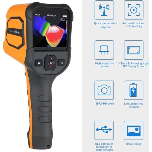 Thermal Imager Infrared Thermal Imaging Camera Handheld Industrial Infrared Camera Thermographic Camera -20℃~330℃(-4℉~626℉)