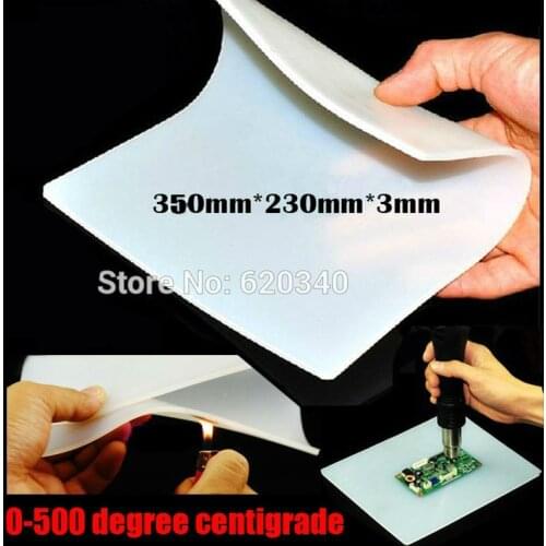 Heat-resistant Heat Gun BGA Soldering Station Repair insulation pad insulator pad desk mat maintenance platform 35*23*0.3cm