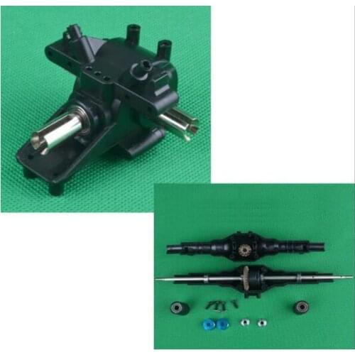 Wltoys 12428 12423 RC Car Spare parts Upgraded rear axle box Metal gear or Metal differential gear set