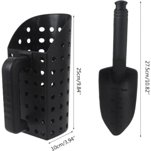 2 Pcs Sand Shovels Scooping Kit Sand Scoop &Shovel Set Metal Digging Tool Accessories Treasure Hunting Digging Tool Shovel