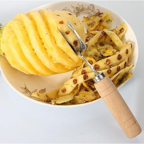 2021 Hot sell 1 PCS Professional Fruit Pineapple Peeler Easy Cleaning Slicers Cutter Pineapple Knife Fruit Salad Tools