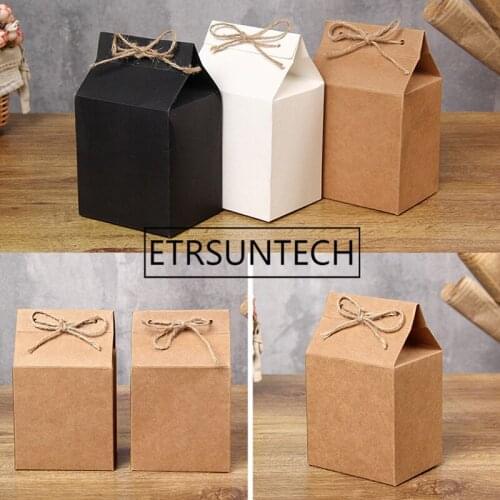 300pcs/lot Tea packaging cardboard kraft paper bag Cake Cookie Food Storage Standing Up Paper Packing Bag 10cmx8cmx15.8cm