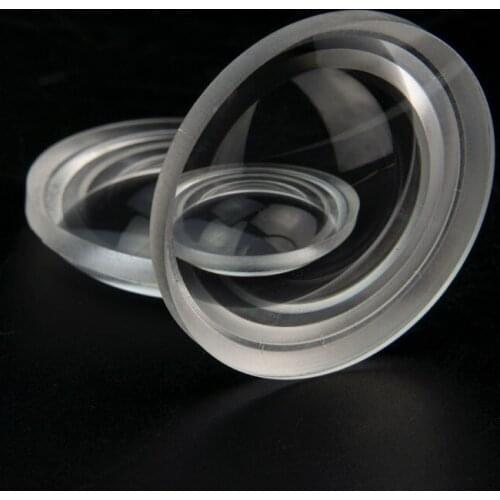 49mm Factory Defective Optical Glass Concave Convex Lens DIY Camera Projector Lenses Aspherical Lentes