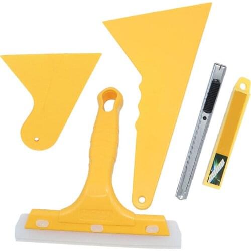 5pcs Car Window Film Tools Kit Windshield Knife Tool For Window Tint Scraper Squeegee Auto Film Tinting Installation