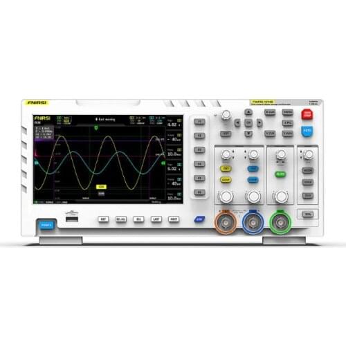 TZT FNIRSI 1014D Digital Oscilloscope Dual Channel Input Signal Generator Osiloscopio Digital 1GSa/s Sampling Rate