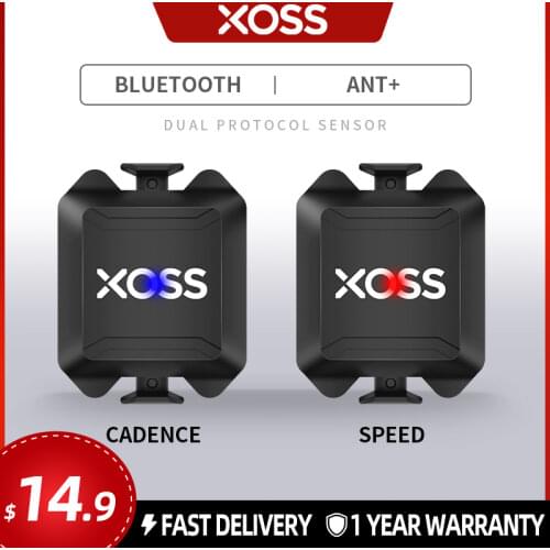 XOSS X1 Speed Cadence Sensor Cycling Computer Speedometer ANT+ Bluetooth Road Bike MTB Compatible For GARMIN iGPSPORT Bryton