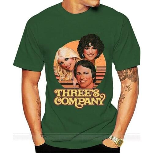 Men t-shirt Threes Company vintage tshirt cotton tshirt men summer fashion t-shirt euro size