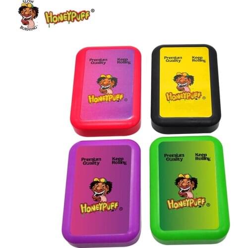 Honeypuff Plastic Tobacco Box Portable Cigar Storage Boxes Multifunction Card Cases Tobacco Holder Accessories