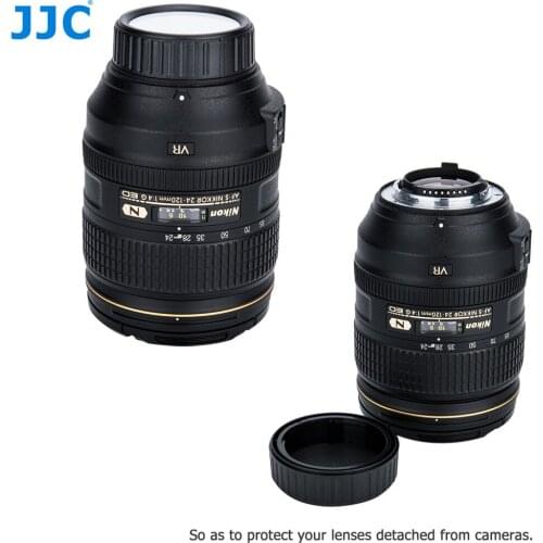 JJC F-mount Lens Lens Cap for Nikon Camera Lens Body Protector Writable Rear Caps