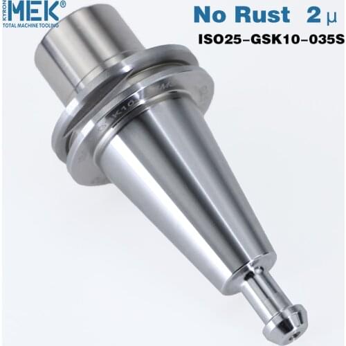 HOT SELA high speed tool holders ISO25-GSK10-035S SK10 collet chuck 100% balance to G2.5 40.000RPM One-piece structure