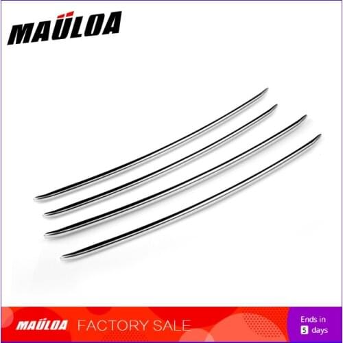 Silver decorative strip front fog light eyebrow frame decoration modified special CX 5 2017