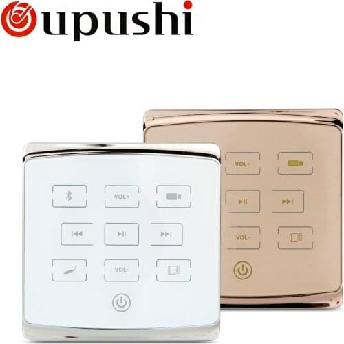 Oupushi A1 light control function Cheap Wireless Bluetooth Smart Home Background Music Wall Amplifier