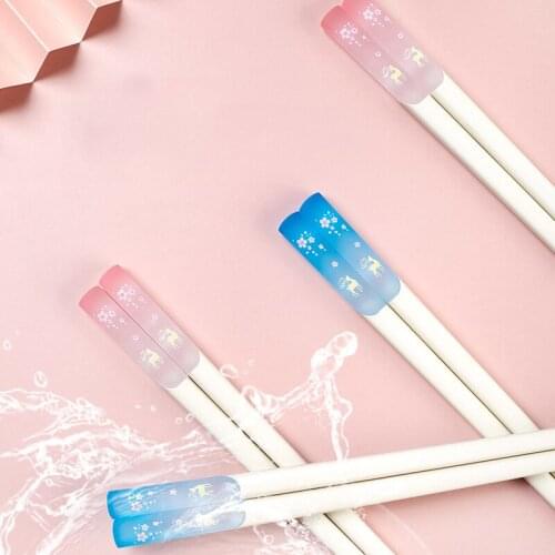 BalleenShiny Food Grade Antibacterial Frosted Alloy Chopsticks Non-slip Mold-free High Temperature Resistant Couple Chopsticks