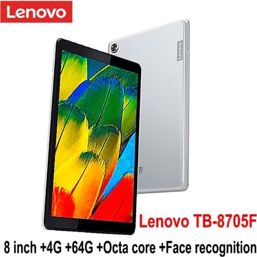 Lenovo M8 smart tablet TB 8705F/N 8inch 3G / 4G RAM 32G / 64G ROM Octa Core WiFi /LTE version 5100mAh face recognition FHD dolby