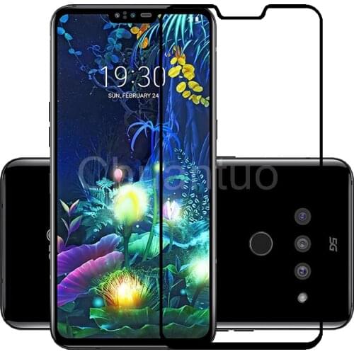 Full Screen Protectors For LG V50 ThinQ 5G Scratch Proof Protective Film Tempered Glass For LG V50 ThinQ 5G LM-V500N