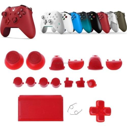 Full Sets Replacement Parts Buttons for PlayStation 4 Dualshock 4 PS4 PRO Controller JDM JDS 040 R2 L2 R1 L1