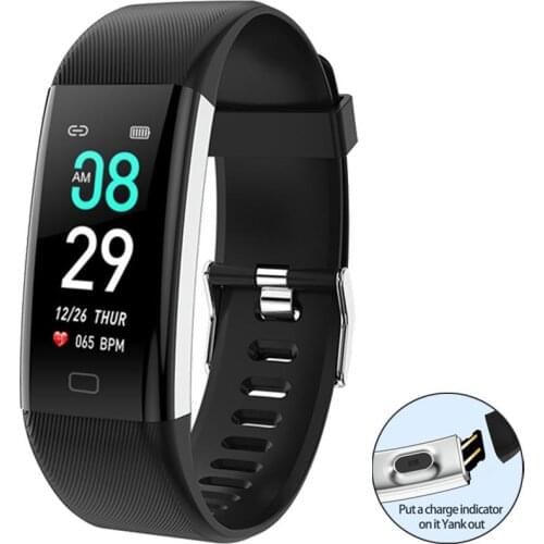 Men Women Sport Watch Activity Fitness Tracker Smart Watch Heart Rate Monitor Wristband for iOS iPhone Huawei Redmi Phones