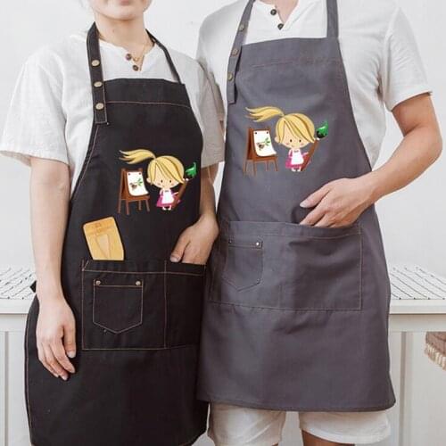1Pcs Apron Parent-child Activity Studio Apron Kindergarten Early Education Training Teacher Manual Experience Multi-pocket Apron