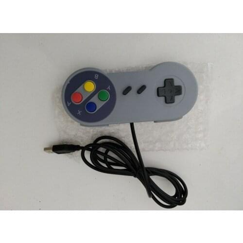 2 pcs USB Controller for PC for MAC Retro Super for SNES game Controllers random sticker