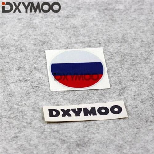 Automotive Stickers National Flag Russian Rederation Car Vinyl Decals Waterproof Sunblock Reflective