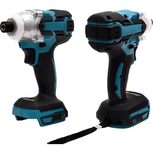 WAKYME 18V Cordless Electric Screwdriver Brushless Power Screw Driver Impact Wrench Power Tool Drill for Makita DTD154 Battery