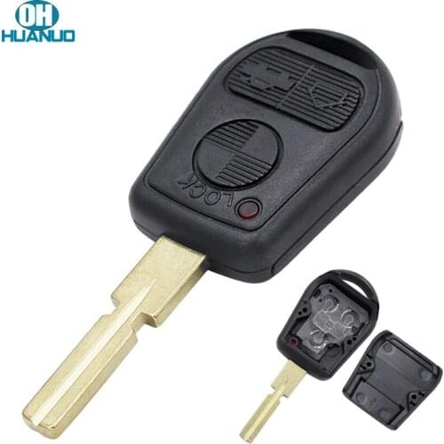3 Buttons Remote Key Shell Case Fob for BMW E39 5 SERIES 1995-2003 HU58 Blade