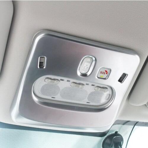 ABS Chrome For Nissan Qashqai J11 Car Accessories Front Reading Lampshade Decoration Cover Trims Car Sticker Styling