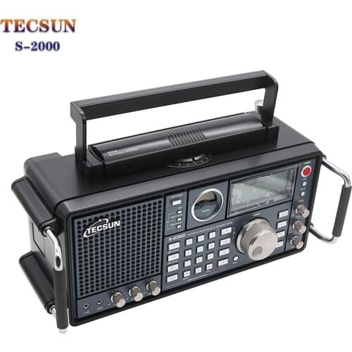 TECSUN S-2000 HAM Amateur Radio SSB Dual Conversion PLL FM/MW/SW/LW Air Band