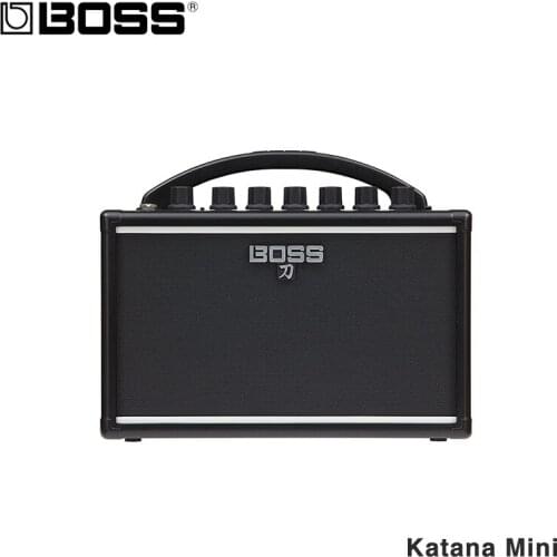 BOSS Katana Mini Compact 7-Watt Guitar Amplifier (KTN-Mini) , Black