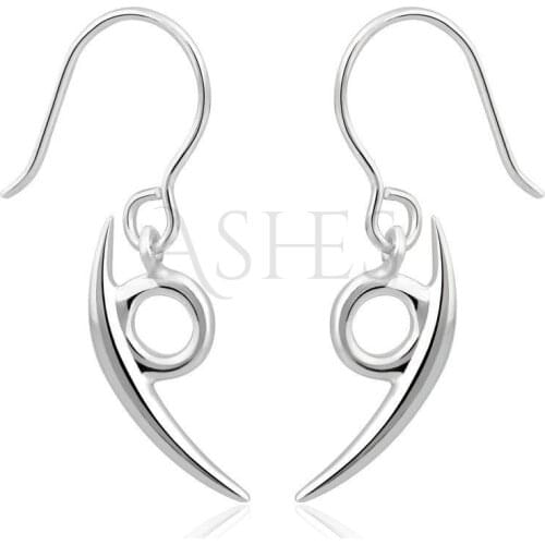 New Anime Cartoon Ninja Orochimaru Cosplay Accessories Stud Konoha Logo Earrings for Women Men Jewelry Gift Creative Drop Earing