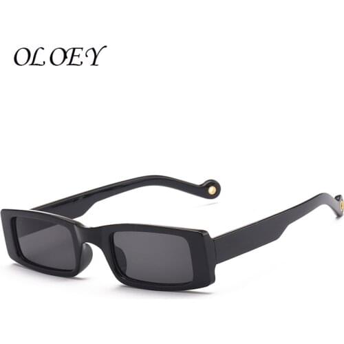 New small frame retro personalized Sunglasses mens and womens fashion sunglasses rectangular Sunglasses UV400 glasses women