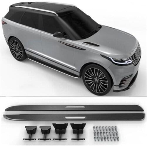 High Quality Aluminum alloy Running Boards Side Step Bar Pedals Fits For LAND ROVER Range Rover Velar 2017 2018 2019 2020