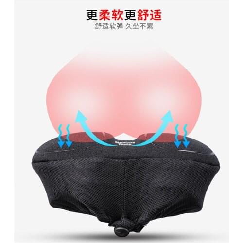 Mountain Bike Saddle Cushion, Cycling Soft Breathable Sponge Cushion, Practical Riding Accessories