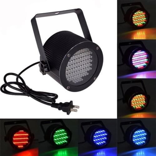 DMX strobe wash effects stage lighting projector 86 RGB LED par light Sound Activated Color mixed DJ Disco dance party lights