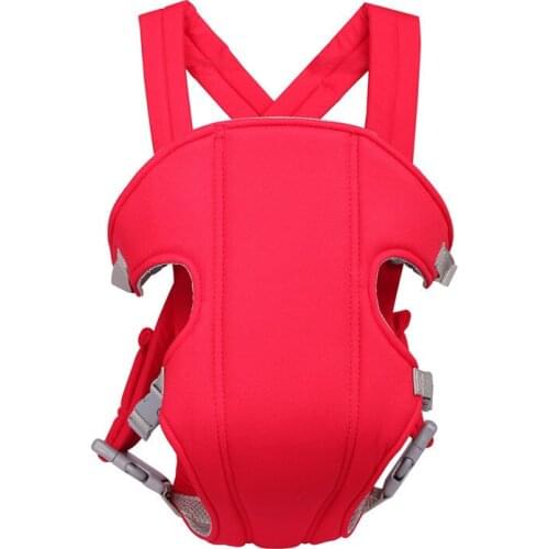 Meshed Adjustable Double Shoulder Baby Carrier Newborn Solid Sling Strap Breathable Baby Backpack Wrap Sling