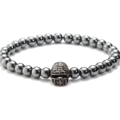 Helmet 8mm bohemian multicolor Agate beads Chakra Reiki Buddha Yoga Bracelet elastic adjustable Volcanic Stone Bangles w3r2