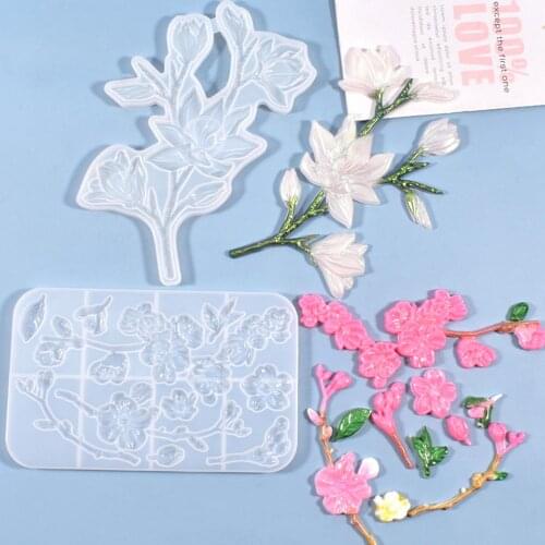 Flower silicone mold fondant mold cake decorating tools chocolate gumpaste mold