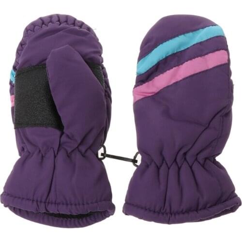 2-5year Baby Mitten Winter Kids Boys Girls Outdoor Warm Gloves Waterproof Windproof Snowboard Gloves