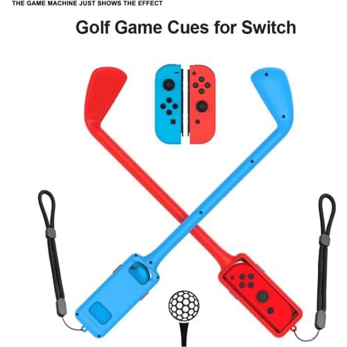 2pcs For Nintend Switch Golf Grip Handle Controller Game Console Gaming Handle Grips for Nintend Switch Console Accessories
