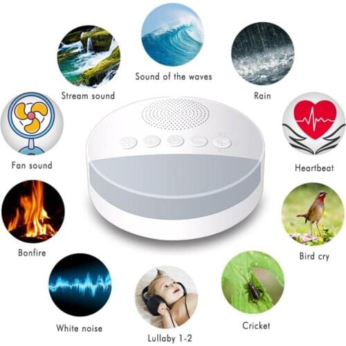 2020 New Simulated Uterine Environment Baby Assisted Music Light Sleep Breathing Lamp Sleep Aid Instrumen