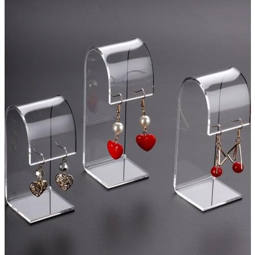 Acrylic Earring Display Stand Earring Holder Organizer Earring Showing Case Jewelry Organizer