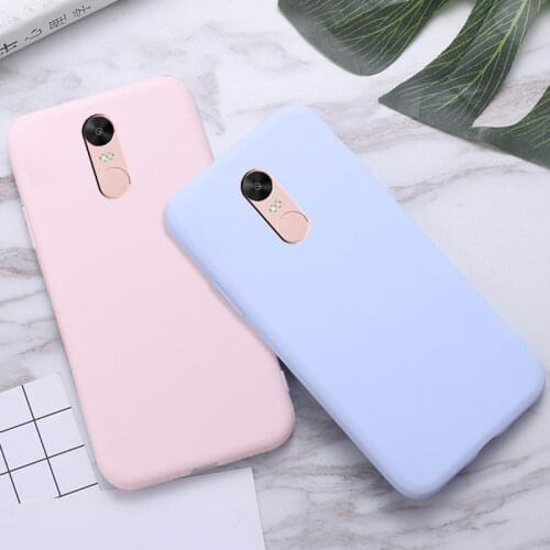 Candy Color For Xiaomi Redmi 5 plus Case Shockproof Soft Silicone TPU Cover For Redmi 5 plus Case xiaomi Redmi5 Plus Fundas 100